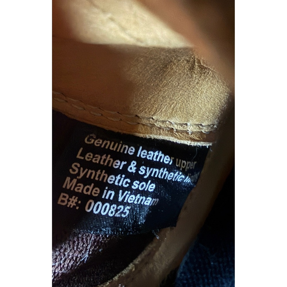 Blundstone 1673 Rustic Brown Heeled Chelsea Boots Women's US 8.5 Leather Ankle - Picture 10 of 10